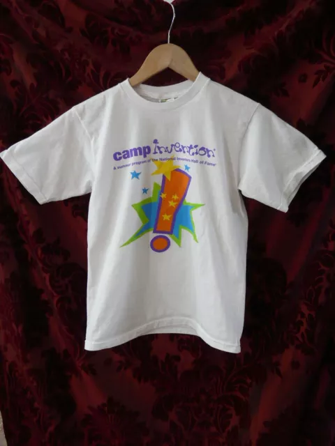 Tee T-SHIRT The National Inventors Hall Of Fame, Camp Invention ~ Child 14/16