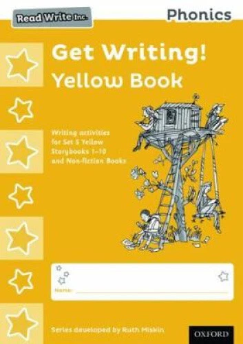 READ WRITE INC. Phonics: Get Writing! Yellow Book Pack of 10 by Ruth ...