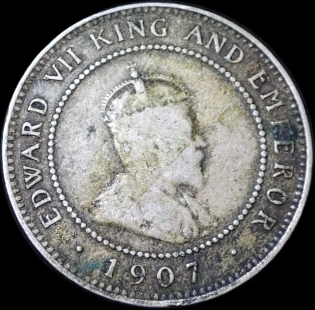 Jamaica Half Penny 1907 Edward VII Coin WCA 6007