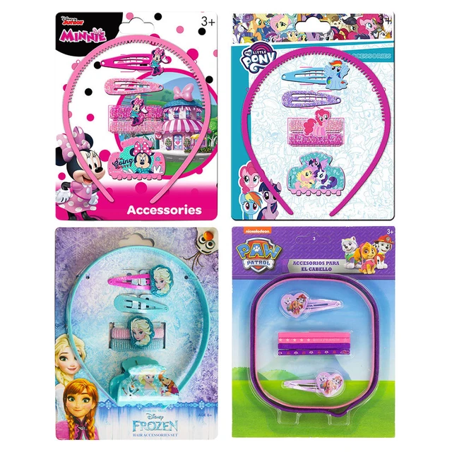Hair Accessories Disney Frozen My Little Pony Trolls Paw Patrol Minnie Gift Sets