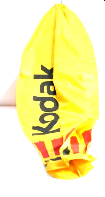 2 nn. Dirigibile giallo gonfiabile Kodak per esposizione di negozi di...