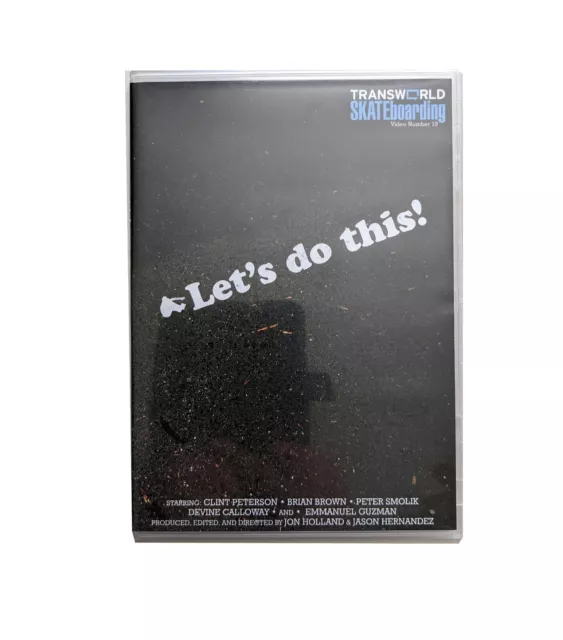 Transworld Skateboarding - LET'S DO THIS - DVD - Skateboard video