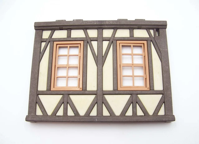 PLAYMOBIL MOYEN AGE Piéce Détachée Mur Avec Ouverture Fenetre Gris Chateau EUR 2,49 - FR - Foto 10