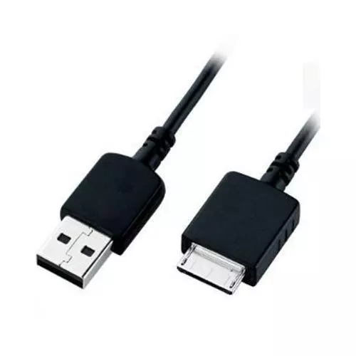 Cable de carga de sincronización de datos USB plomo para reproductor de MP3 Sony Walkman NWZ-E585