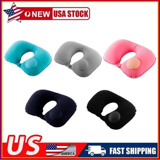 Inflatable Neck Pillow U Shaped Travel Pillow Neck Support Car Accessories