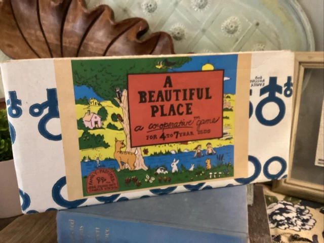VINTAGE A BEAUTIFUL Place Game Co-Operative Ecology Board Game 1981 ...