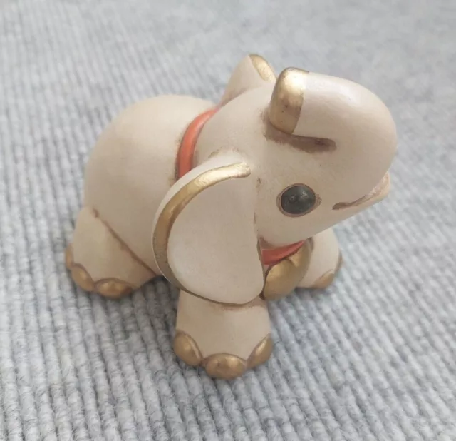 Thun Keramik Bozen, Figur Elefant, ca. 9 cm hoch und lang, gebraucht 2