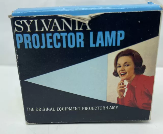 NOS SYLVANIA DNF Tungsten Halogen Projector Lamp Tru-Beam Quartz 150W 21V