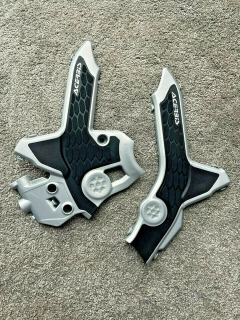Acerbis X-Grip Rahmenschutz | Grau/Gelb | Schutz Vor Abnutzung | Für Motorrad & Fahrrad