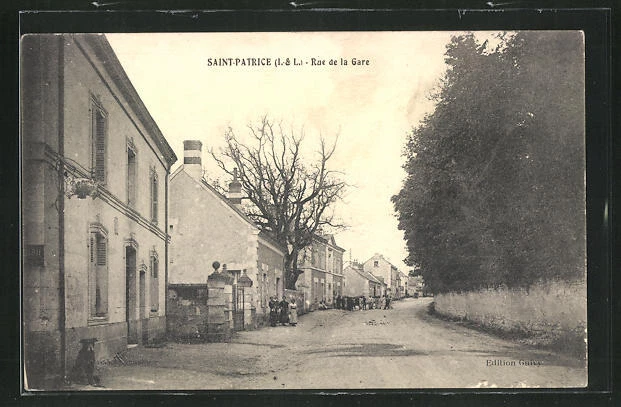 CPA Saint-Patrice, Rue de la Gare