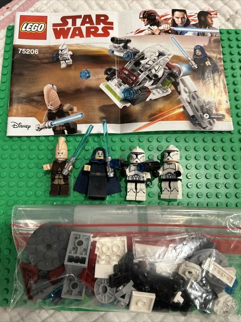 LEGO STAR WARS Jedi and Clone Troopers Battle Pack 75206 Complet ...