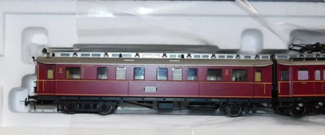 Trix 22106 Et87 Db 3 Car Emu Maroon Ho Gauge 2