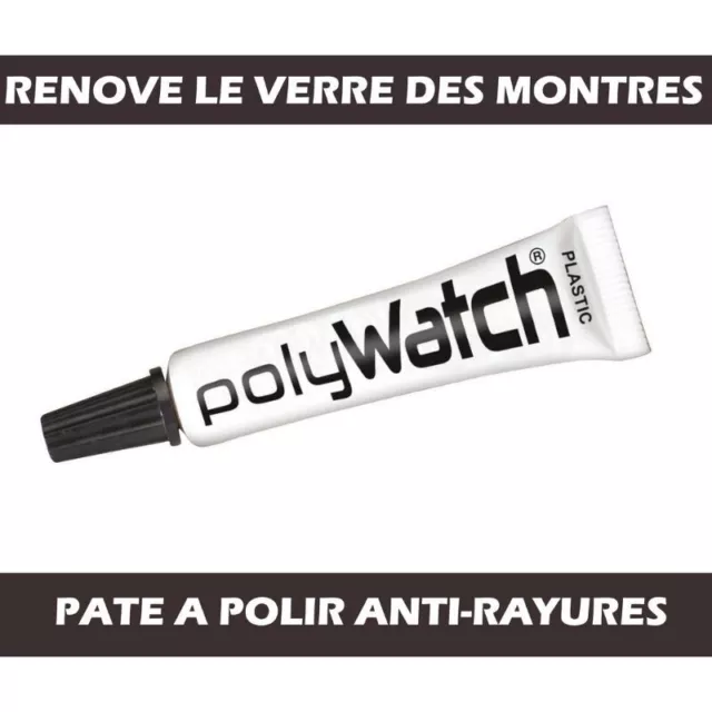 PolyWatch Réparation Polissage Restauration Verres de montres en plastique