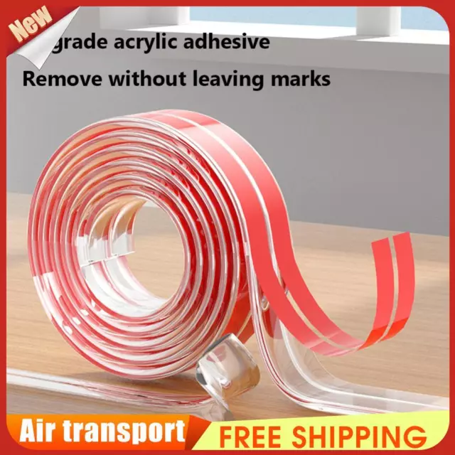 Transparent Furniture Guard Home Baby Anti-collision Protection Strip (10MM*2M)