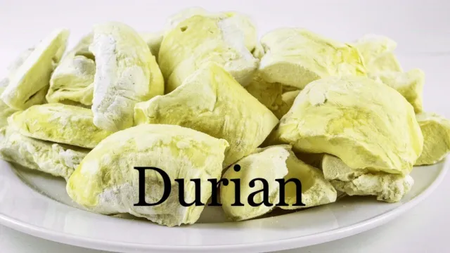 Durian Freeze Dried 1 Kg Natural Fruit Healthy Snack Thai Food Thailand