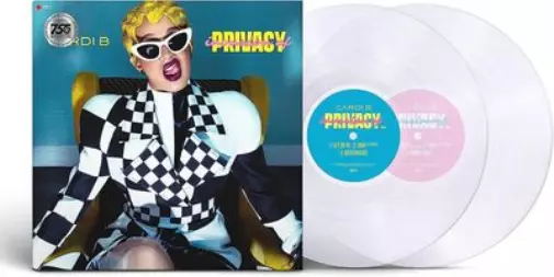 Cardi B Invasion of Privacy (Vinyl) 12" Album (Clear vinyl) (Limited Edition)