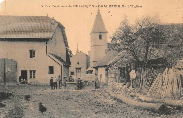 CHALEZEULE - l'église (Doubs)
