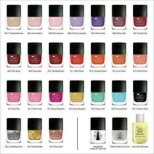 Iba Halal Care Breathable Nail Color, Argan oil enriched, Air & Water Permeable