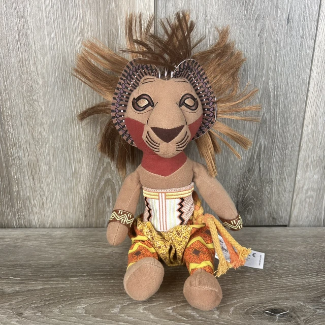 DISNEY'S THE LION King Broadway Musical Simba 12" Plush Stuffed Animal