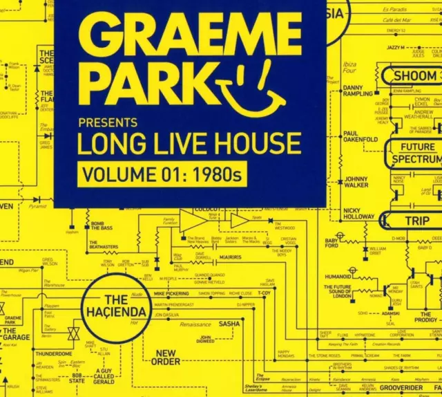 Graeme Park - Graeme Park Pres. Long Live House Vol.1:1980S Digipak 3 Cd Neuf