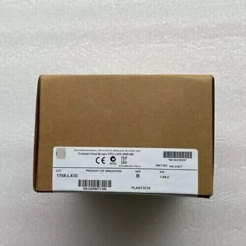 New Factory Sealed AB 1768-L43S /B Compact I/O 16Pt PLC Input Module 1768L43S