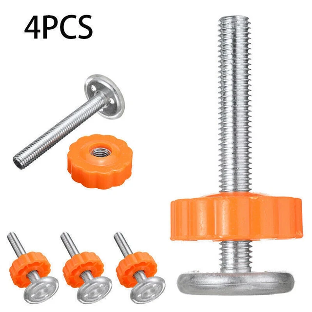 4Pcs Baby Treppenschutzgitter Schrauben Bolzen + Befestigungsmutter Schrauben