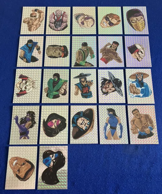 Panini Mortal Kombat 2 Album Stickers Pick Or Choose Your Numbers 1993 Recovered 2