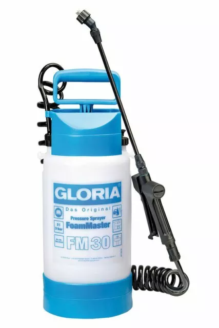 Gloria Fm 30 Rociador de Espuma, Foamer, Schaumgerät 3 Litro