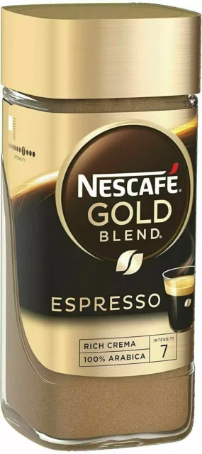 Nescafe Gold Blend Espresso Instant Coffee 95g