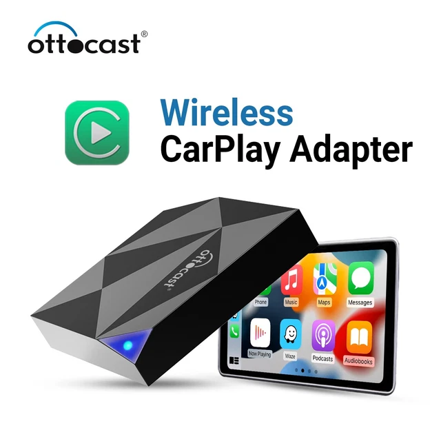 2024u2 air ottocast wireless carplay adapter for apple carplay