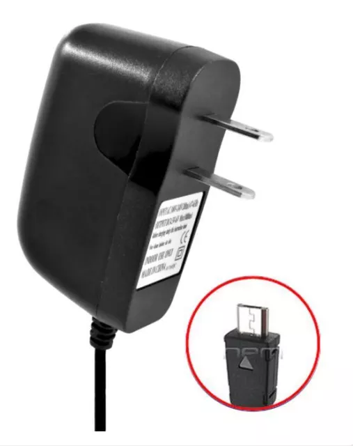 Home Wall AC Charger for Cricket LG Fortune 2 X210 LMX210CM