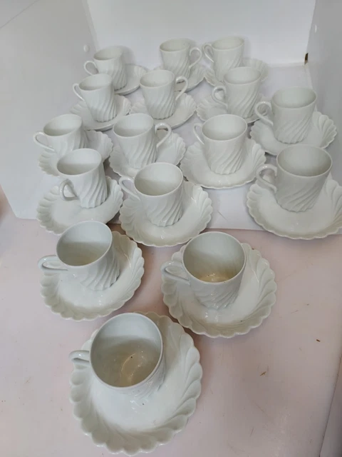 16 Tasses A Cafe Ou Moka Limoges Haviland 3