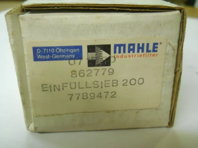 Setaccio Di Riempimento Macina 200 # 7789472 - Nuovo / Imballo Originale-