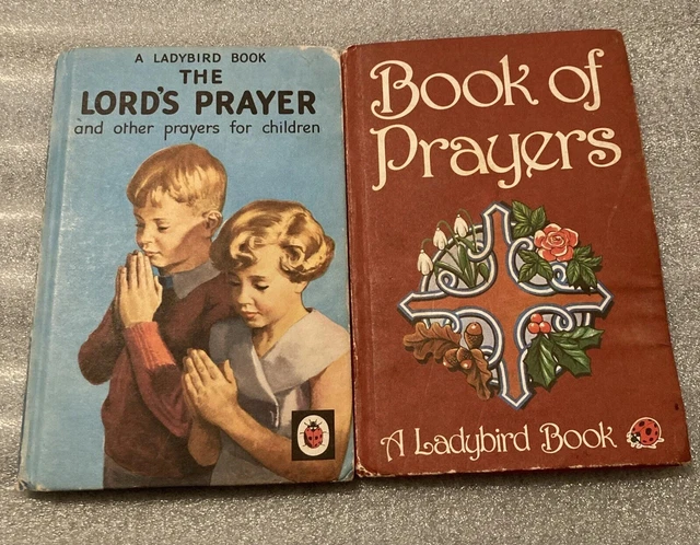 VINTAGE LADYBIRD BOOKS The Lord’s Prayer & Book Of Prayers See