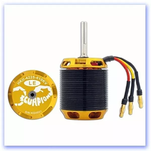 393g - 610kv Skorpion HKII-4225-610kv bürstenloser Outrunner