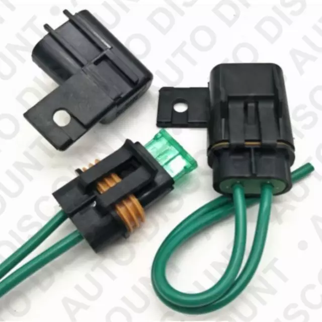 Porte Fusible etanche 50A  APM ATM Auto Moto, support fusible en Ligne 12V 24V