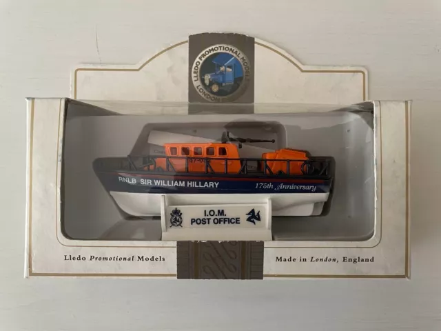 Lledo Diecast RNLI Collectable -Tyne Class Lifeboat-IOM Post Office 175th Anniv