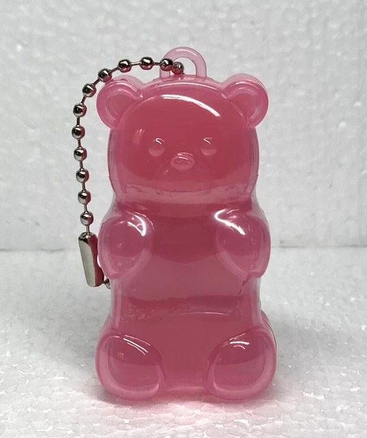 RARE - Cotton Candy GUMMY BEAR Shaped & Flavored Lip Smacker Balm Gloss - SEALED