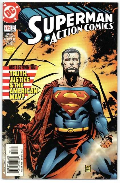 DC Superman In Action Comics #775 (2001) 1st Manchester Black 2nd Print NM