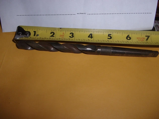 1/2" TAPER SHANK DRILL BIT lathe mt mill tool BRAZIL