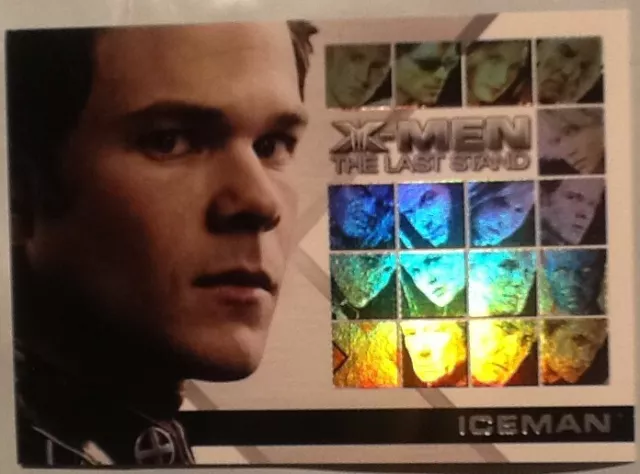 X-men the Last Stand Casting Call CC9 Iceman Trading Card MINT Rittenhouse