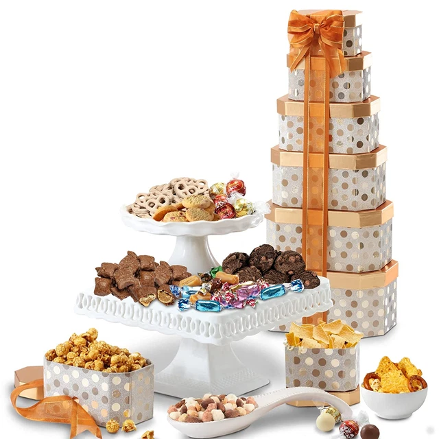 Broadway Basketeros Gourmet Chocolate Comida Regalo Cesta Snack Regalos para Mujer, Yo