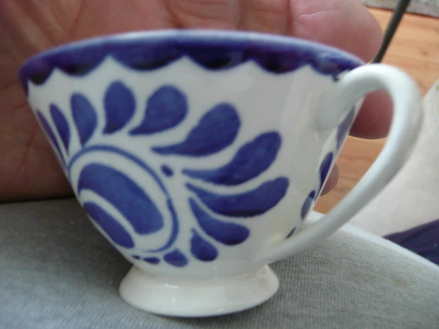 Special demitasse china cup & saucer for ASTA 1963 Convention in Mexico