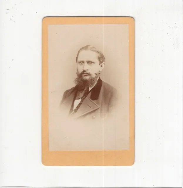 F. Benckert CDV Foto Herrenportrait - Halle 1870er