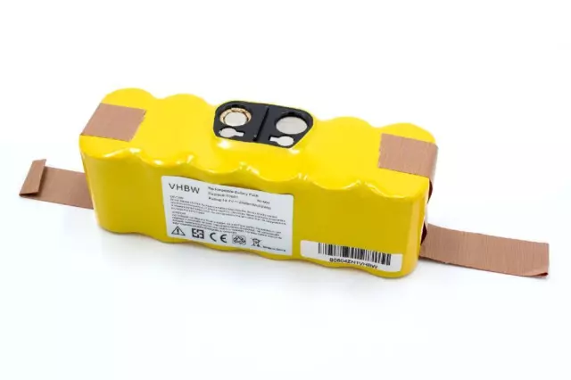 Batterie 2000mAh Ni-MH pour iRobot Roomba 583,620,625,630,650,700,785