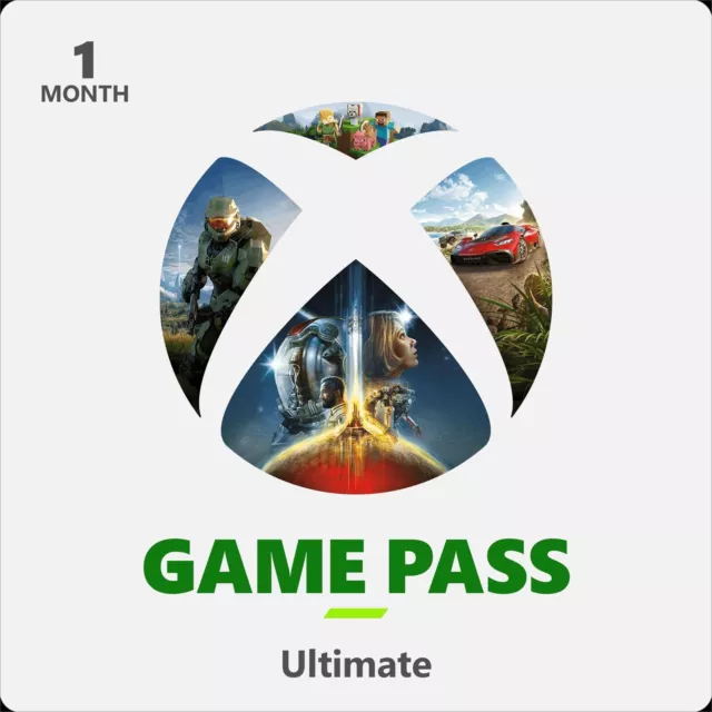 Microsoft Xbox Game Pass Ultimate 1 Month Membership New User Only (e-Delivery)