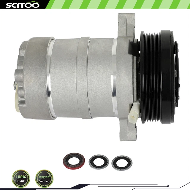 Reman A/C Compressor Kit For 1994-1997 Cadillac Seville, DeVille, Eldorado 4.6L