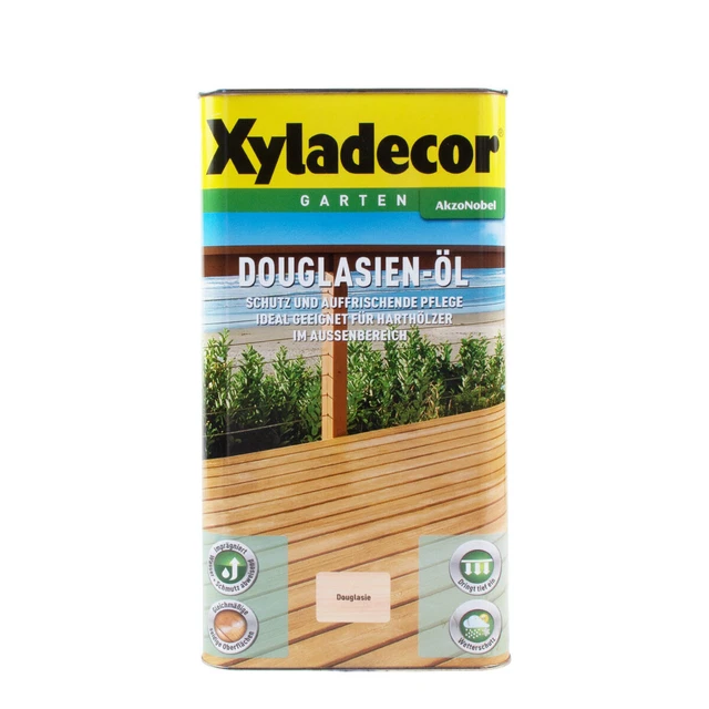 Olio Xyladecor Douglasien 5 L, olio per cura, olio per terrazza