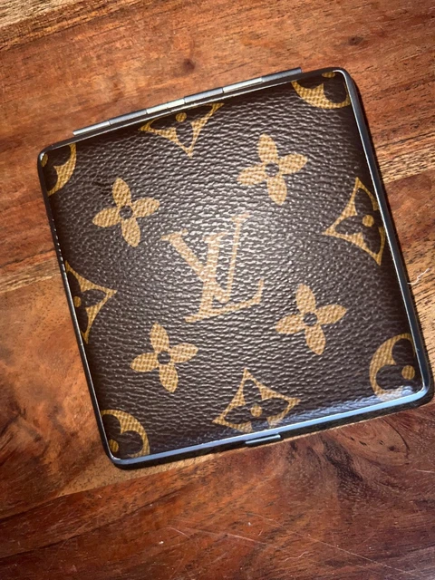 vintage louis vuitton metal cigarette case Monogram Vuitton Cigarette With Lighter Rare Louis Vuitton Cigarette/Pre Elevate your essentials with the Louis Vuitton Monogram Lighter Case by Haus of Topper Louis Vuitton Cigarette case -