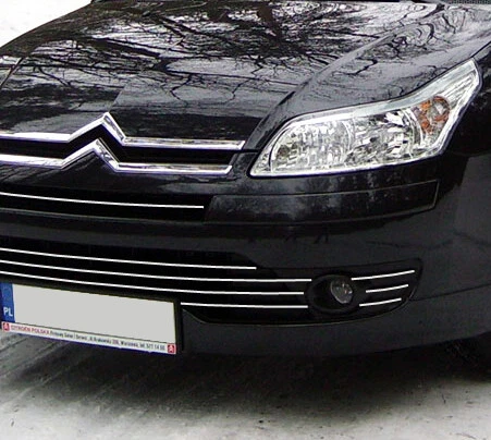 Luxyline Baguette De Calandre Chromée Compatible Peugeot 407 & 407 SW - Bande Horizontale 3.5m